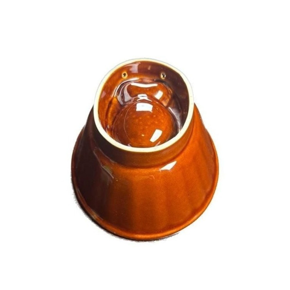 Vintage Williams Sonoma Brown Glazed Ceramic Pineapple Jello Mold - Picture 4 of 6